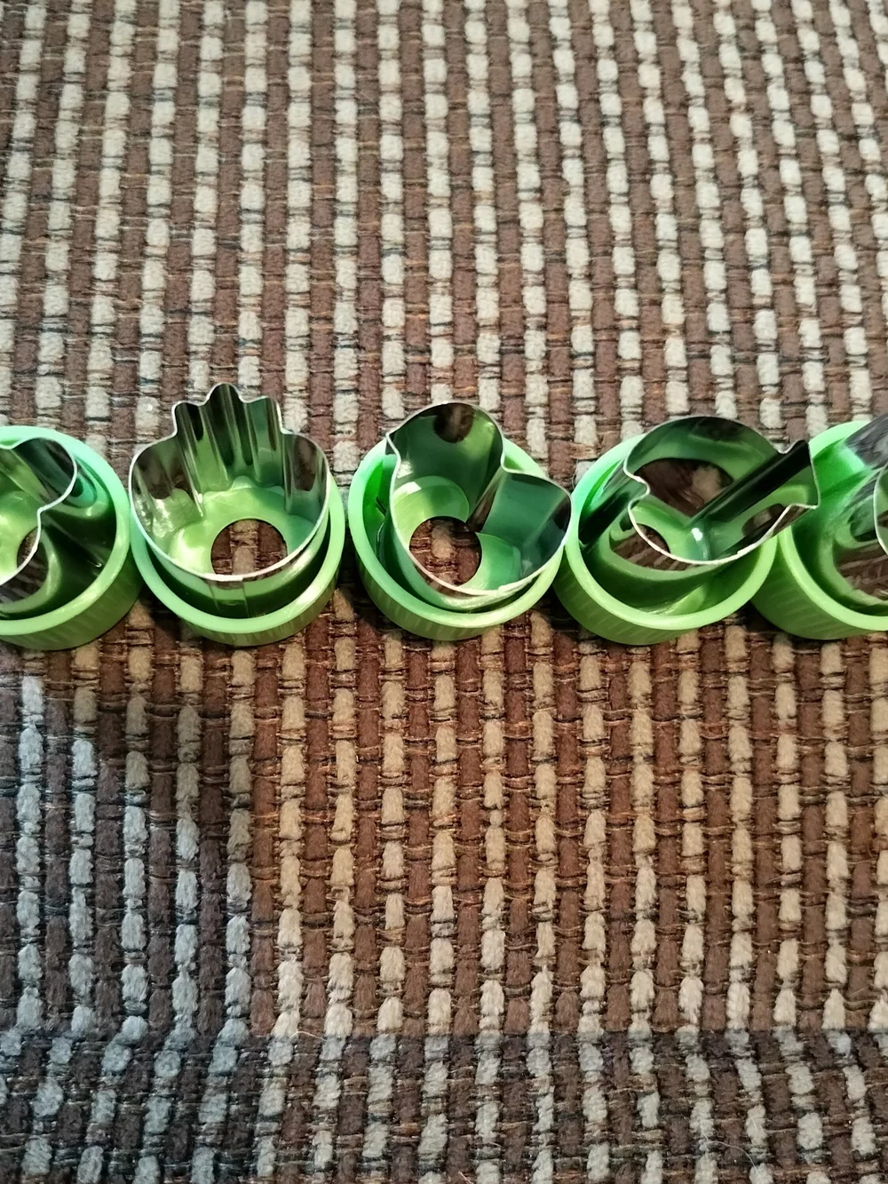 Set Of Five 1 In Animal Shaped Cookie Cutters